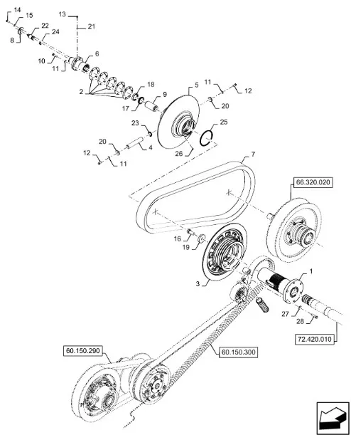 87718764 - Шкив ременной передачи